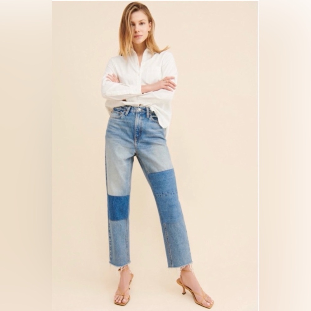 Urban Outfitters BDG patchwork jeans blue size 27